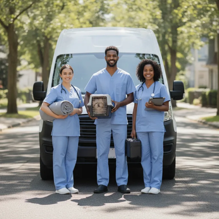 Vet team in Ville-Marie